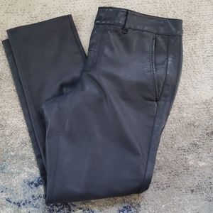 Vince Leather Navy Tuxedo Pant sz. 8